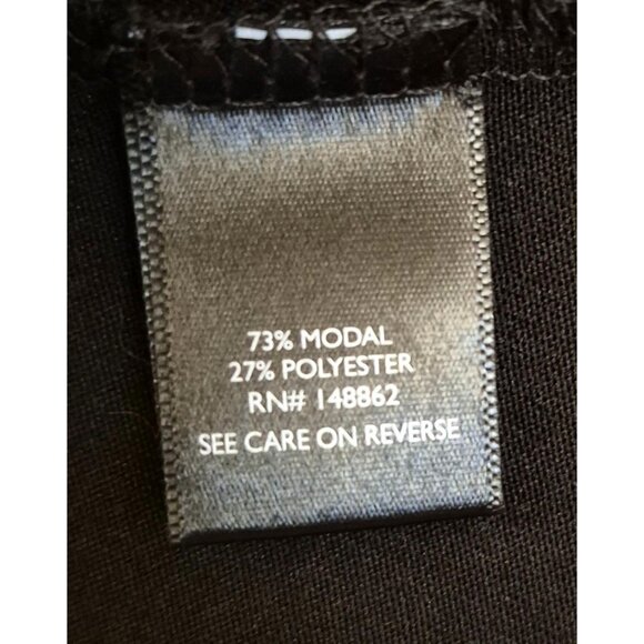 Torrid Black Surplice Neckline V Neck Sleeveless Modal Tunic Top Size 2X EUC - Picture 7 of 7